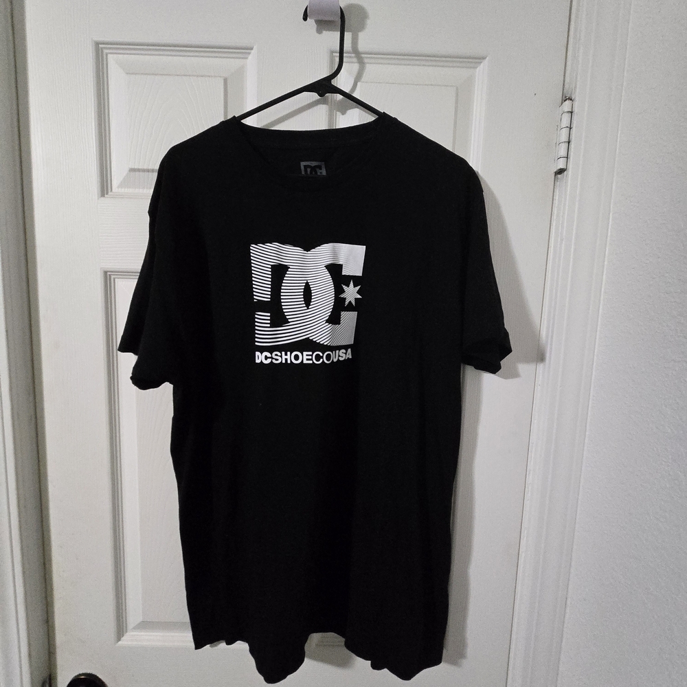 DC Black and White Short Sleeve Tee